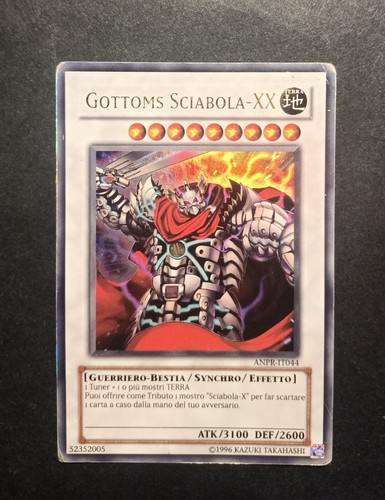 Gottoms sciabola xx - yu-gi-oh,