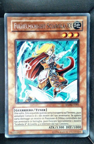 Ygo fulhelmnight sciabola - ygo,