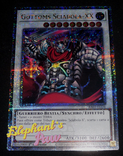 Yugioh gottoms sciabola xx - gottoms,