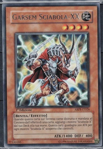 Carta abpf garsem - yu-gi-ho,