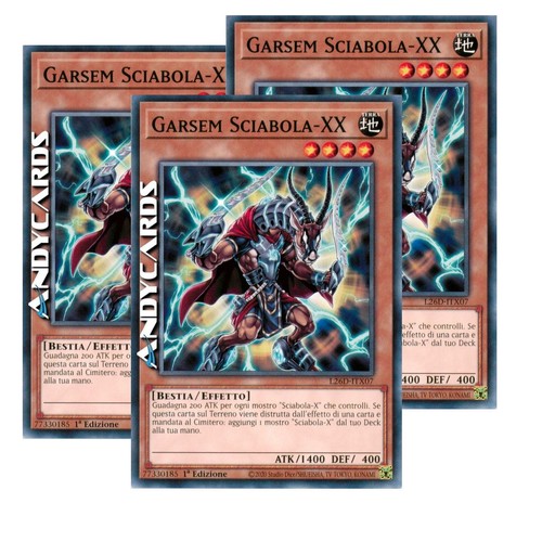 Garsem sciabola - 3x, •